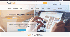 Desktop Screenshot of planetsouq.com